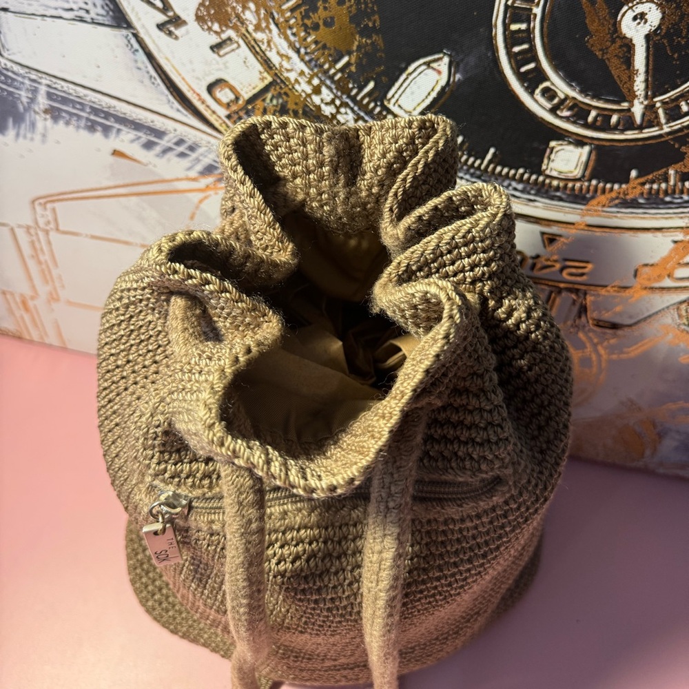 The Sak Knit Drawstring Backpack - image 4